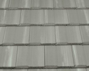 Entegra Plantation Flat Tile Natural Gray with White Antique by Affordable Roofing