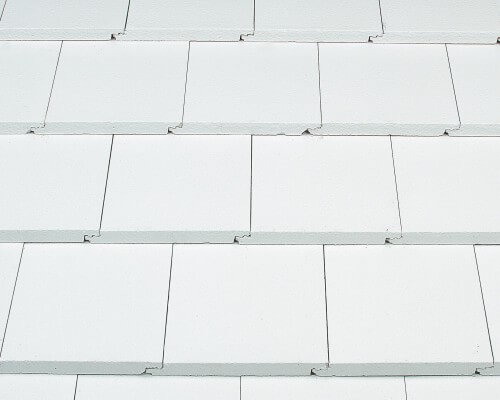 White Roof Tiles stock image. Image of texture, efficient 66260273