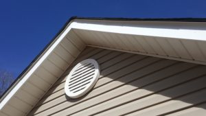 Affordable Roofing offers Louvered Gable wall attic vents