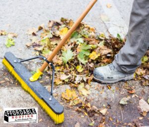be sure to clean your gutters - Affordable Roofing can help