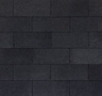 Black Shadow Atlas 3-tab Shingles Black Shadow by Affordable Roofing