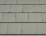 Natural Gray w/o Black Entegra Plantation Flat Tile Natural Gray with no Antique by Affordable Roofing