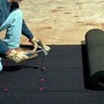 Roofing Asphalt Felt Material done by Affordable Roofing