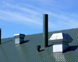 We use quality roofing accessories like flashing, fascia board and chimney crickets