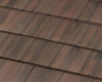 Chestnut Burnt Boral Saxony Flat Tile Chestnut Burnt by Affordable Roofing