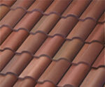 Sangria Blend Boral Spanish S Nuevo Tile Sangria Blend shingles for roof