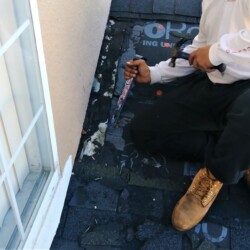 Roof repair to fix damaged, leaking or missing shingles or material on your roof