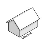 Affordable Roofing maintains or installs Gable Roofs