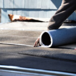 Affordable Roofing installs Self Adhesive rolled roofing underlayment