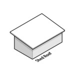 Affordable Roofing can replace or repair Shed Roofs